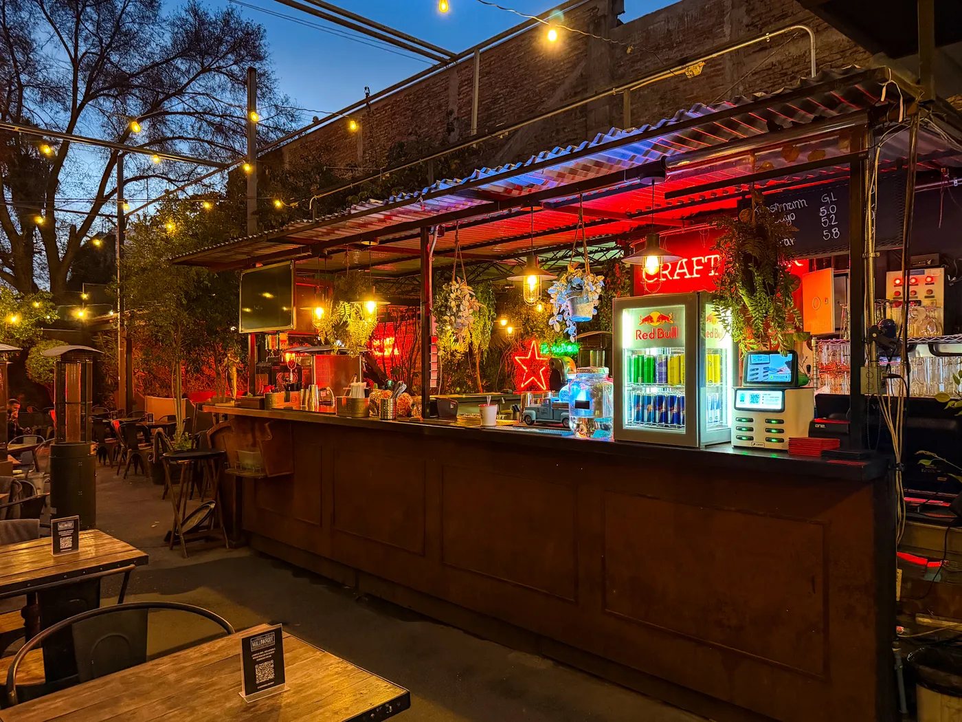 Barra de craft beer en Jardín Bellavista